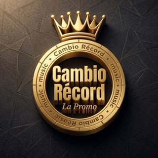 Telegram profile photo for 🎙 Cambio Récord /Respaldo 🎶👑