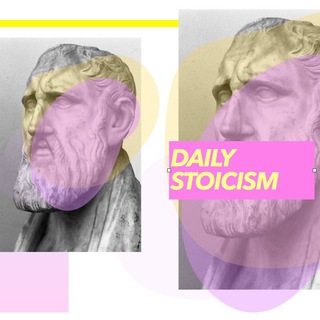 Telegram profile photo for daily stoicism