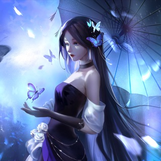 Telegram profile photo for гифты | анири 🦋