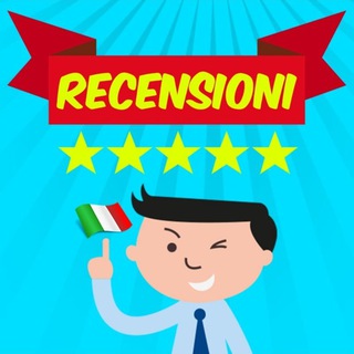 Telegram profile photo for Recensioni ⭐️⭐️⭐️⭐️⭐️ 🇮🇹