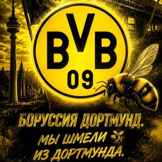 Telegram profile photo for Боруссия Дортмунд 🐝Мы Шмели 🐝 из Дортмунда