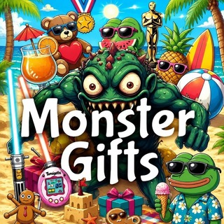 Telegram group profile photo for Чат Monster Gifts 💸
