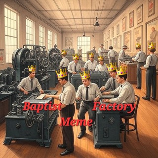 Telegram profile photo for Baptist Meme Factory