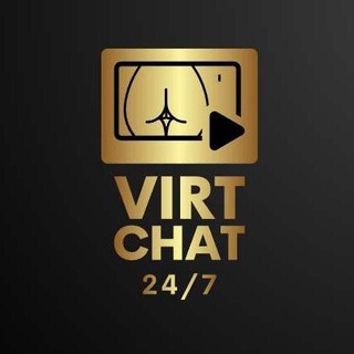 Telegram group profile photo for Virtchat 18+ Общение 24/7
