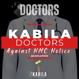 Telegram profile photo for KABILA | Against NMC Notice