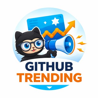 Telegram profile photo for GitHub Trending