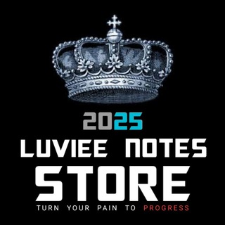 Telegram profile photo for | Luviee Notes Store |