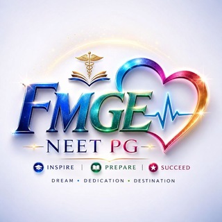 Telegram profile photo for FMGE 2026 | NEXT | INI.CET |NEETPG| PREPARATION