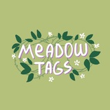 Telegram profile photo for Meadow Tags - адресники из эпоксидной смолы