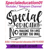 Telegram profile photo for SPECIAL EDUCATION B.Ed / D.Ed (Hi,Vi,Idd) Youtube /Telegram Channel ❤️🙏