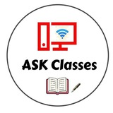 Telegram profile photo for ASK Classes (ए एस के क्लासेस)*