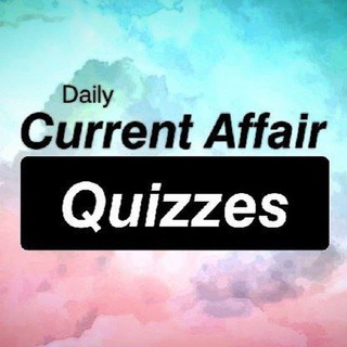 Telegram profile photo for CURRENT AFFAIRS & GK | QUIZ