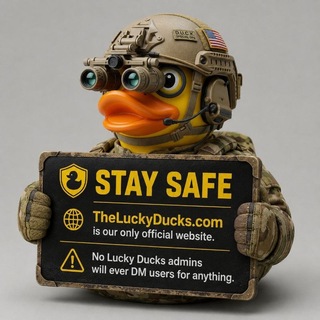 Telegram profile photo for The Lucky Ducks.