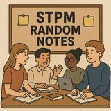 Telegram profile photo for STPM RANDOM NOTES
