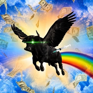 Telegram profile photo for FLYING KETAMINE BULL