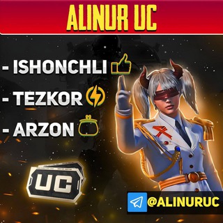 Telegram profile photo for ALINUR UC ISBOTLAR