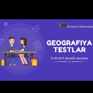 Telegram profile photo for Geografiya Testlar | Ikromov Sherzodxon
