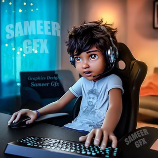 Telegram profile photo for SAMEER GFX 😜