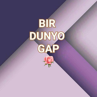 Telegram profile photo for BIR DUNYO GAP