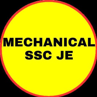 Telegram profile photo for SSC JE Mechanical