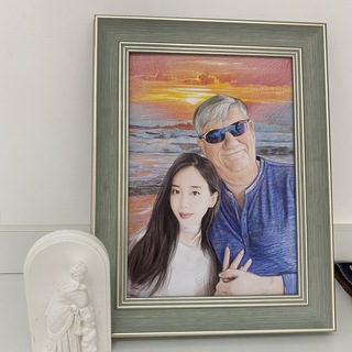 Telegram profile photo for 绘画 素描 彩绘 水彩 私人定制 素材套图