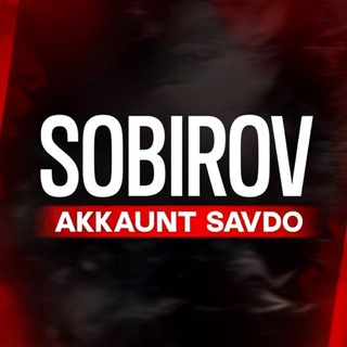 Telegram profile photo for SOBIROV AKKAUNT SAVDO💎