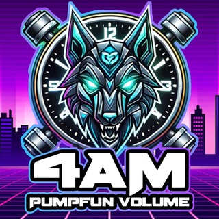 Telegram profile photo for 4AM Pumpfun Volume Signal