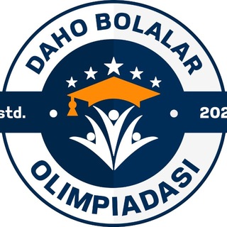 Telegram group profile photo for Daho Bolalar Olimpiada Assotsatsiyasi 🇺🇿