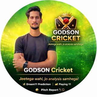 Telegram profile photo for GODSON Cricket 🏏