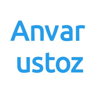Telegram profile photo for Anvar ustoz