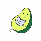 Telegram profile photo for "Holy Guacamole!" book club