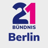 Telegram profile photo for 📢 BÜNDNIS21 Berlin Infokanal