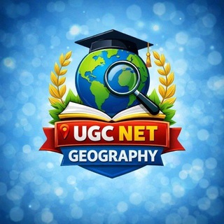 Telegram profile photo for UGC NET-JRF Geography PYQ/MCQ