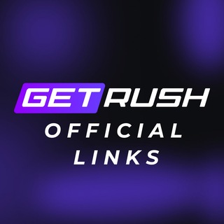 Telegram profile photo for Getrush - Official links / Официальные ссылки
