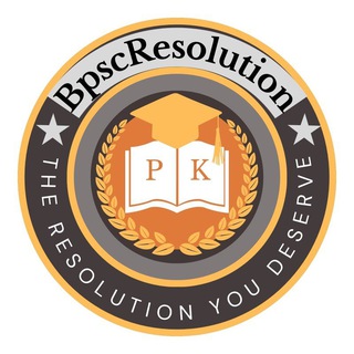Telegram profile photo for BpscResolution Official - An Online institute for BPSC Preparation