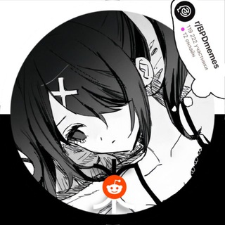 Telegram profile photo for r/BPDmemes daily 🖤🤍