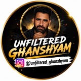 Telegram profile photo for Unfiltered Ghanshyam