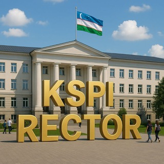 Telegram profile photo for K S P I 🇺🇿 R E C T O R