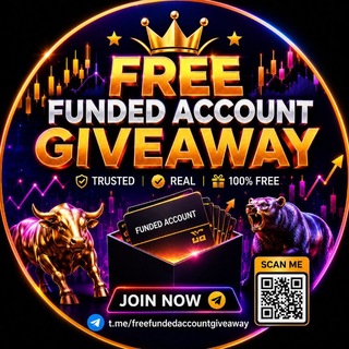 Telegram profile photo for Free Funded Account Giveaway