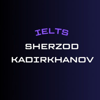 Telegram profile photo for SHERZOD KADIRKHANOV | 8.5