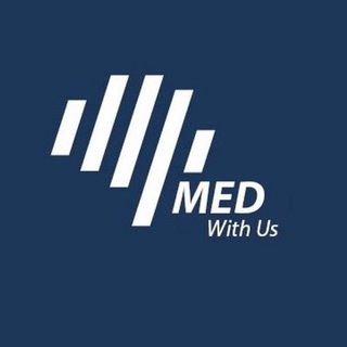 Telegram profile photo for “MED with us” educational channel