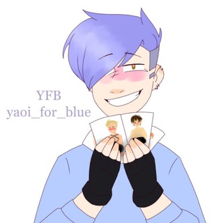 Telegram profile photo for YFB (Yaoi For Blue)