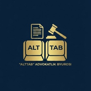 Telegram profile photo for "ALTTAB" advokatlik byurosi