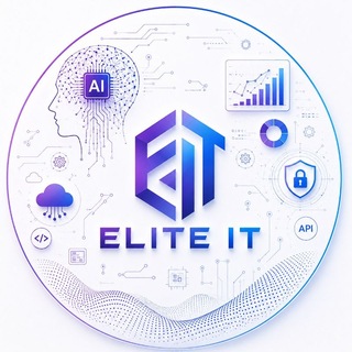 Telegram profile photo for ELITE IT | وظائف تقنية معلومات - السعودية 🇸🇦