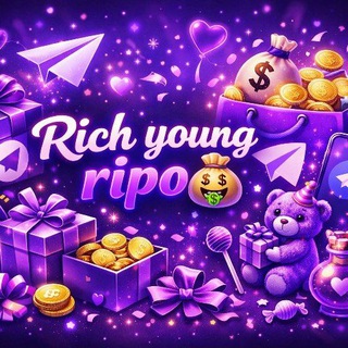 Telegram profile photo for Rich young ripo🤑