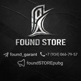 Telegram profile photo for FOUND.STORE