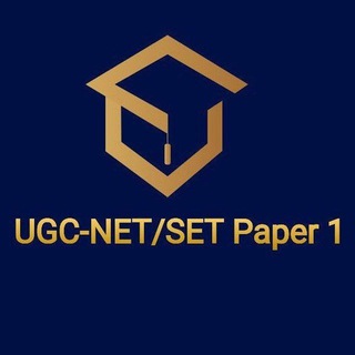 Telegram profile photo for UGC-NET/SET Paper 1 (Hindi Medium)