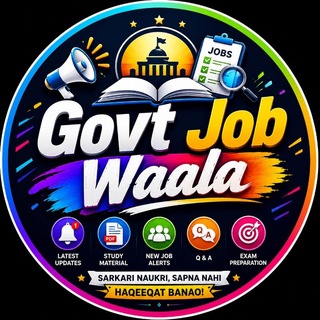 Telegram profile photo for Govt Job Waala
