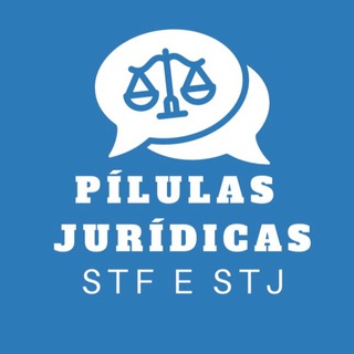 Telegram profile photo for Pílulas Jurídicas | STF e STJ