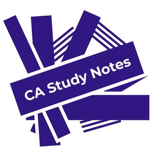 Telegram profile photo for CA Study Notes (Inter, Final & Foundation)
